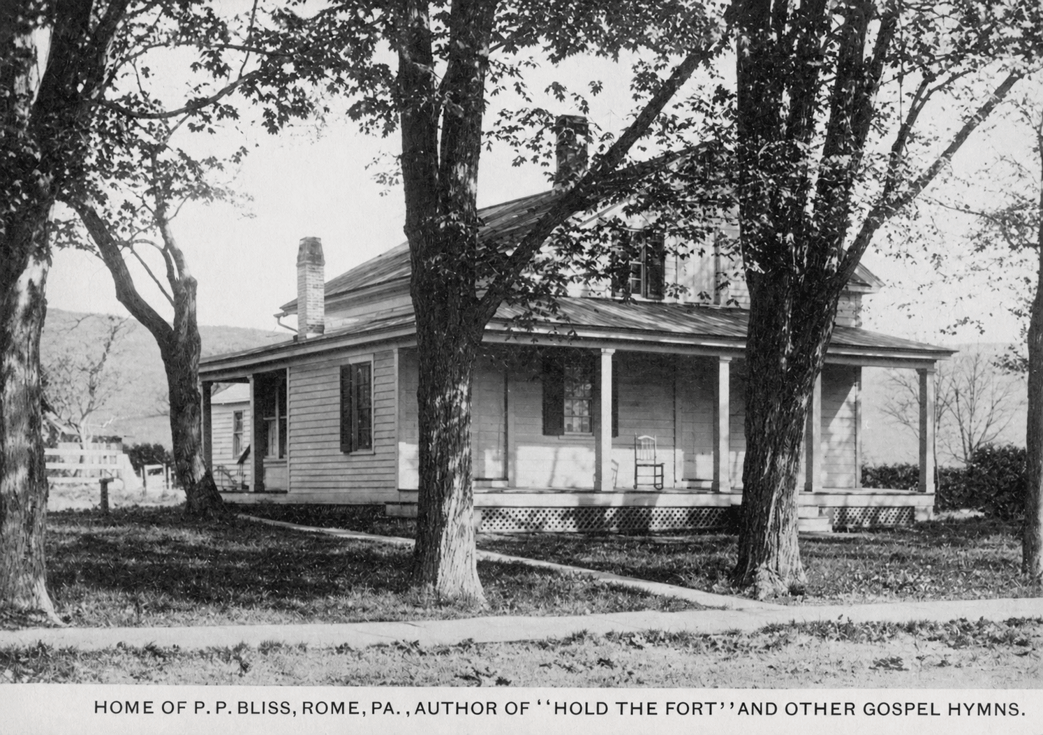 Philip Bliss Home Rome PA