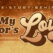 Banner for 'The Story Behind My Savior's Love' with a retro brown gradient background and bold script 'Love' text.
